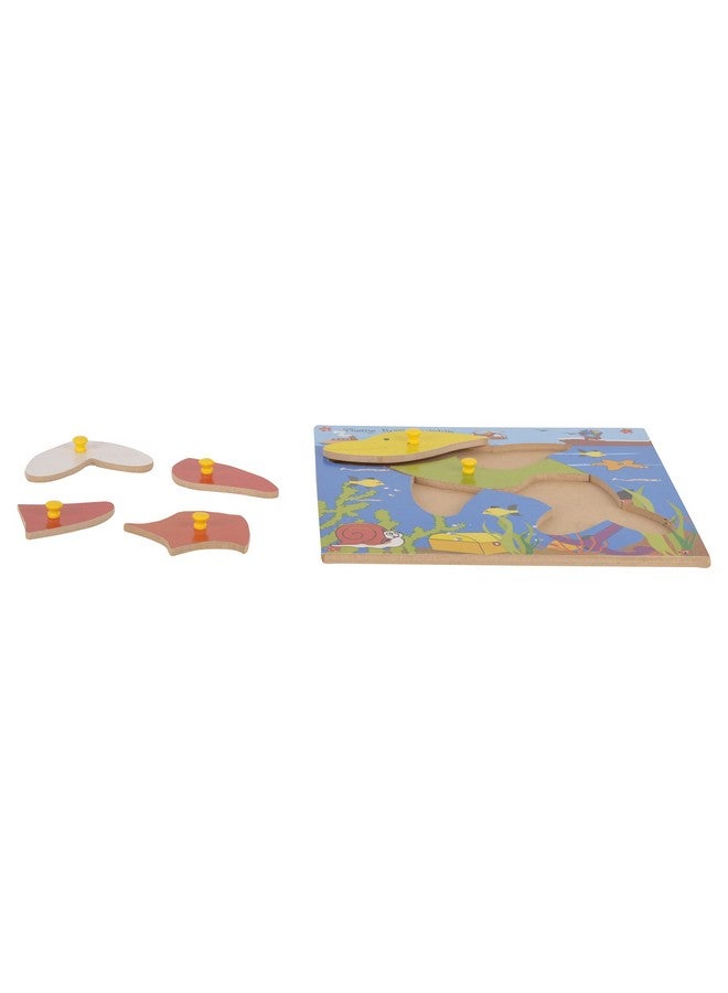 Skillofun Skillofun Wooden Theme Puzzle Standard Dolphin Knobs, Multi Color - Image 3