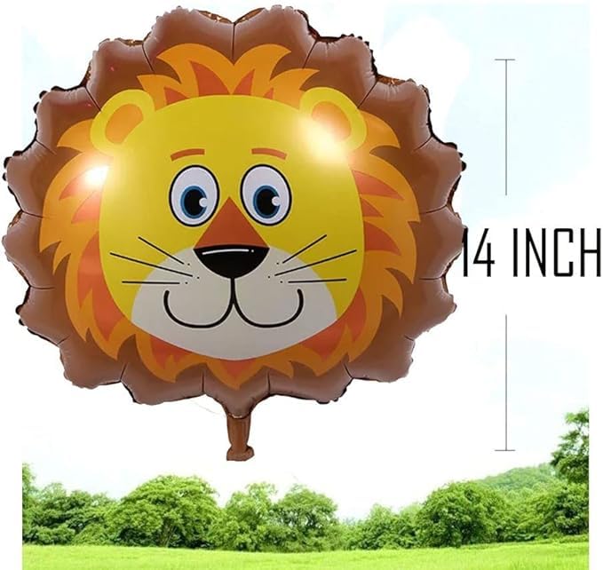 GROOVY DUDZ Birthday Decoration Items For Boys -50Pcs Jungle Theme Decoration -2nd Birthday Party Decorations,Birth day Decorations kit for Boys 2nd birthday/Baby Birthday Decoration Items kit 2 Year - Image 5