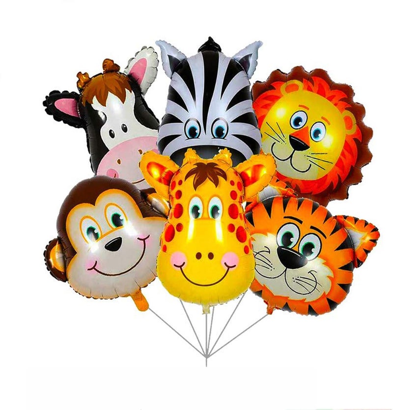 GROOVY DUDZ Birthday Decoration Items For Boys -50Pcs Jungle Theme Decoration -2nd Birthday Party Decorations,Birth day Decorations kit for Boys 2nd birthday/Baby Birthday Decoration Items kit 2 Year - Image 4