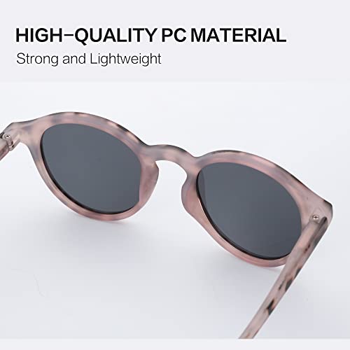 ZENOTTIC Polarized Round Sunglasses, Stylish Sunglasses for Men and Women Retro Classic, Multi-Style Selection - Image 5