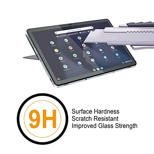 Supershieldz (2 Pack) Designed for Lenovo Chromebook Duet 3 (11 inch) Screen Protector, (Tempered Glass) Anti Scratch, Bubble Free - Image 4