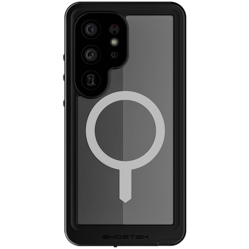 Ghostek Nautical Slim S25 Ultra Waterproof Case Full Body with Screen Protector and Camera Lens Cover Rugged Heavy Duty Magnetic MagSafe Compatible with Samsung Galaxy S25 Ultra 2025 (6.9") (Clear) - Image 1