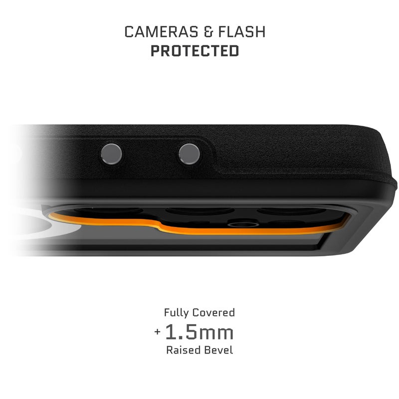 Ghostek Nautical Slim S25 Ultra Waterproof Case Full Body with Screen Protector and Camera Lens Cover Rugged Heavy Duty Magnetic MagSafe Compatible with Samsung Galaxy S25 Ultra 2025 (6.9") (Clear) - Image 5