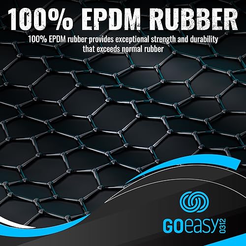 GOEASY0312 Rubber Bungee Cords with Hooks - Heavy Duty Max Stretch 1.8X & Over 180 LBS Load, 100% EPDM Bungee Straps, 10", 15", 21", 31" (10 Pack) for Cargo, Trucks & Outdoor Extreme Weather Use - Image 5