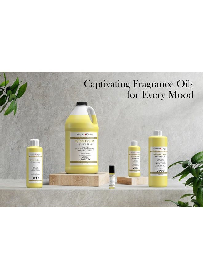 Aroma Depot Bubble Gum Type 4 oz. Fragrance Oil I Perfume I Skin Oil I Scented Oil. DIY Projects Such as Candles, Bath Bombs, Body Butters, Creams & Lotions. Few Drops in The Diffuser, Burners, or Warmers.  - Image 2