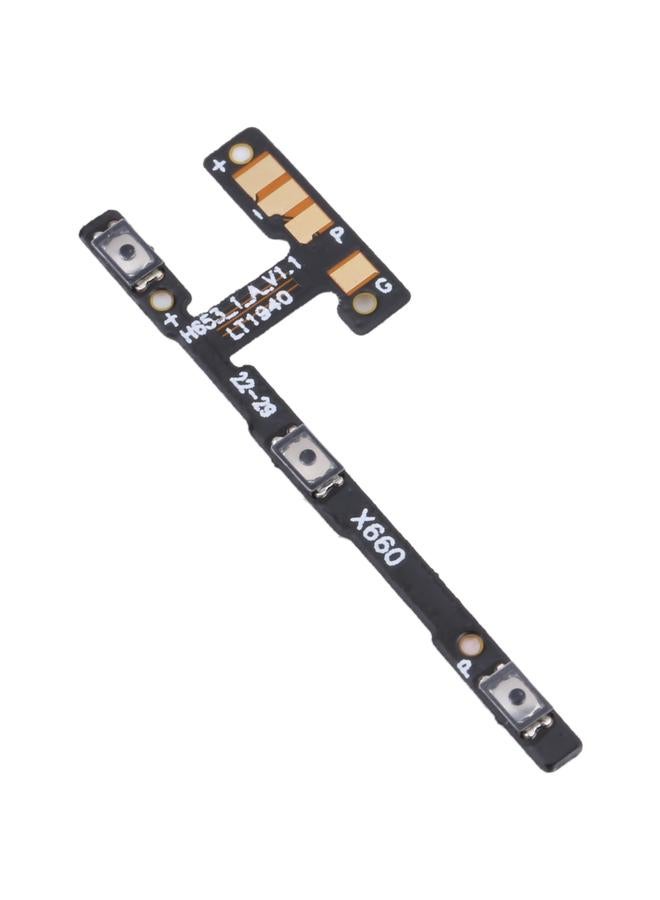 إيروريكس كابل مرن لزر الطاقة وزر الصوت لهاتف Infinix S5 Pro OEM - Image 2
