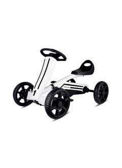 Spartan Turbo Kart Pedal Car,Go Kart, Toddler Ride On Toys For Boys And Girls, Go Kart, Outdoor Toys, Beats Every Tricycle  - Image 3