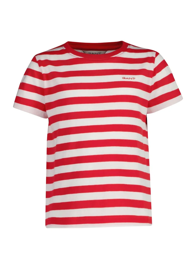 GANT Gant Striped Shield T-Shirt