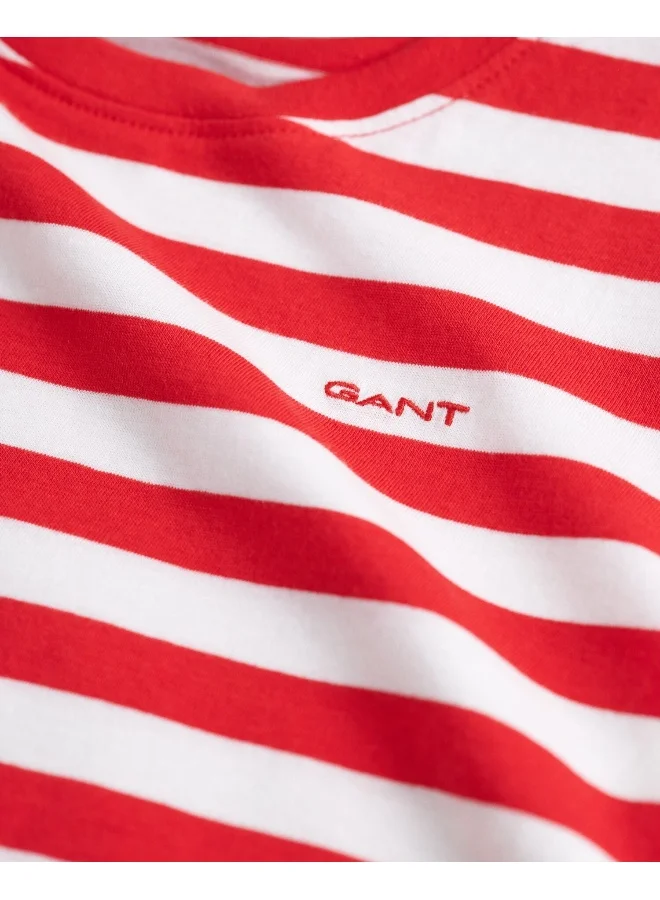 غانت تيشيرت Gant بشعار مخطط