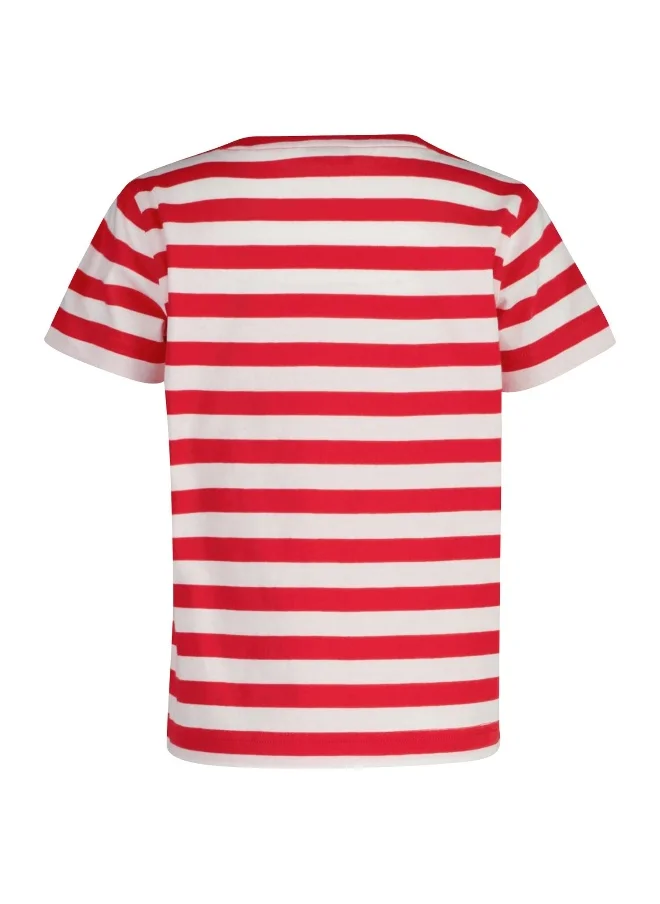 غانت Gant Striped Shield T-Shirt
