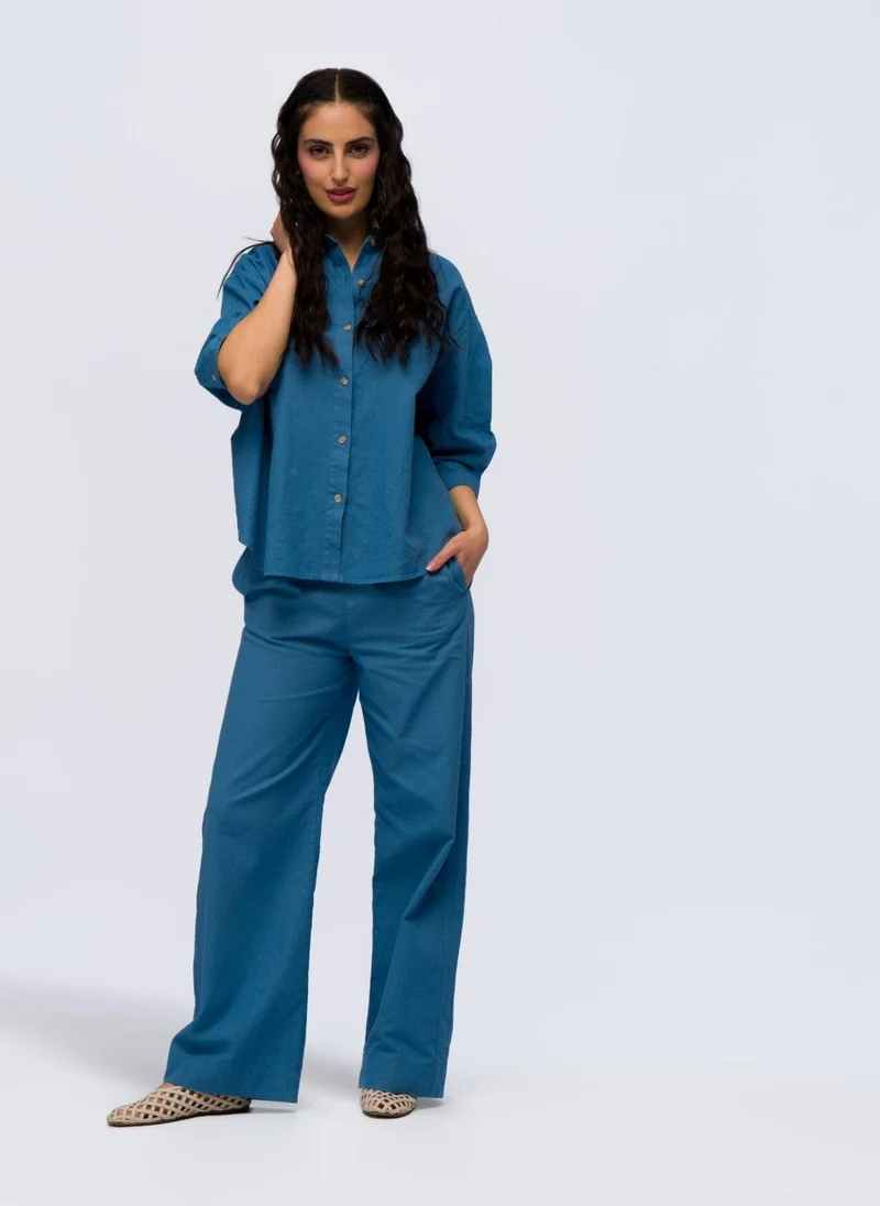كياني Linen Trousers