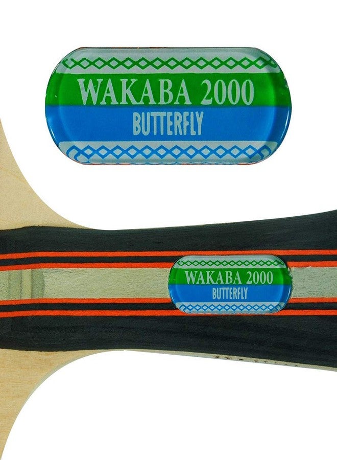 BUTTERFLY Marman Butterfly Wood Wakaba Table Tennis Racket - 3 Models - ITTF Approved Ping Pong Paddle - Attacks With Great Speed And Spin (Multicolour) - Image 3