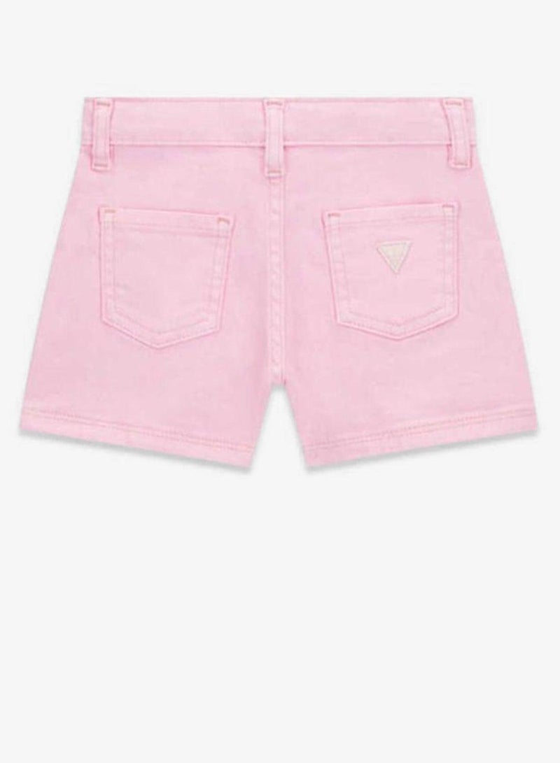 GUESS Infant Denim Shorts - Image 3