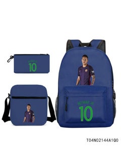 Exquisite animation-style backpack three-piece set, full of design, super storage to help travel - 641