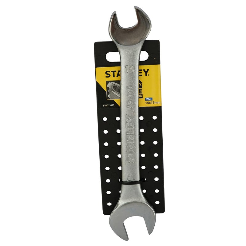 Stanley STANLEY STMT23115 14x17mm Double Open End Spanner  - Image 5
