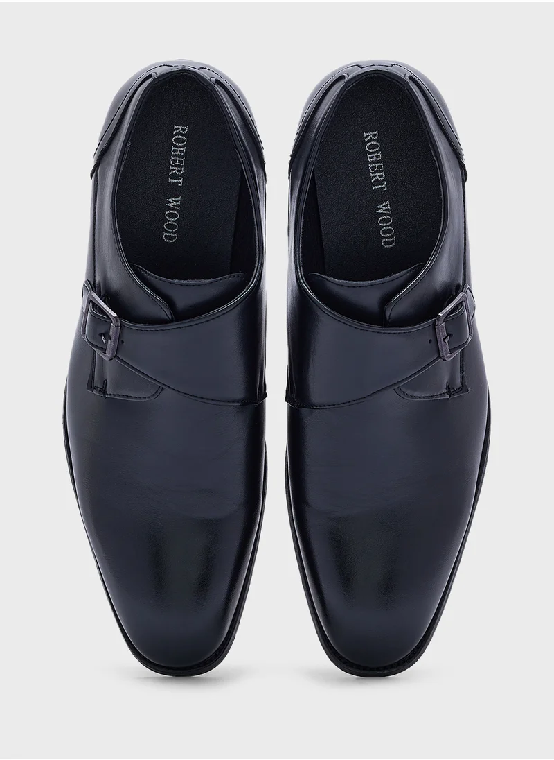 Robert Wood Monk Strap Formal Slip Ons