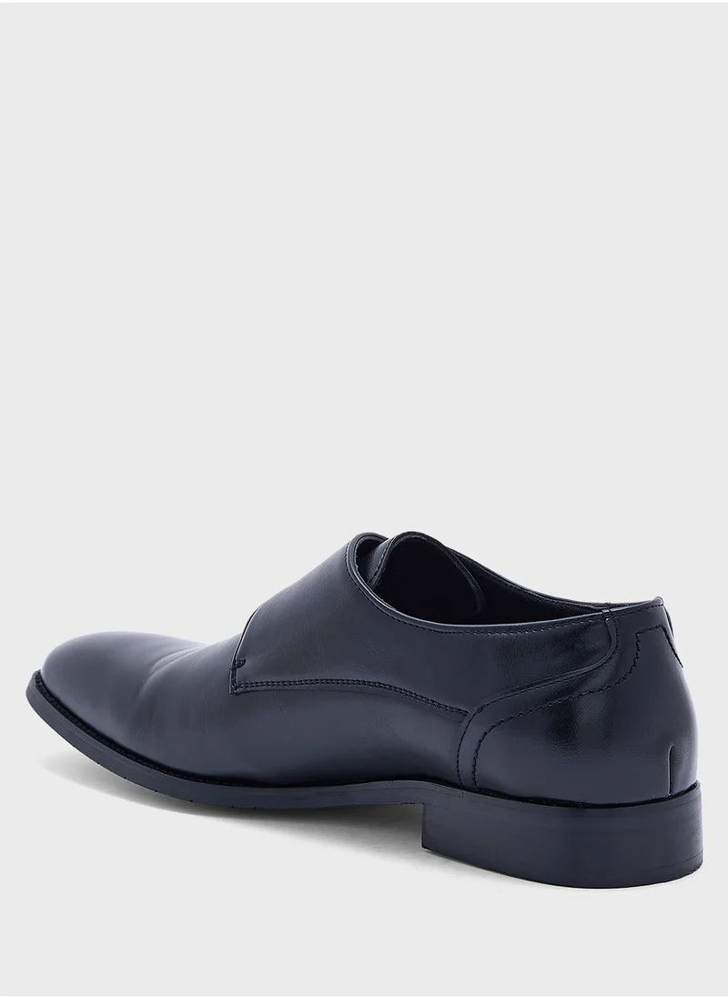 Robert Wood Monk Strap Formal Slip Ons