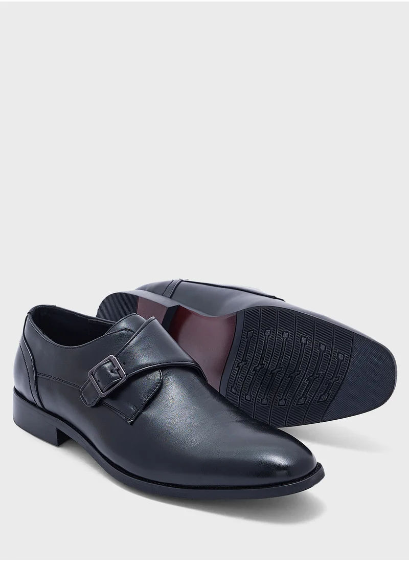 Robert Wood Monk Strap Formal Slip Ons