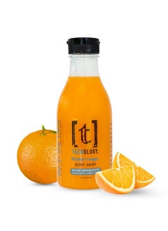 TEENOLOGY Teenology Body Wash for Teens - Avoid Body Acne and Breakouts - Sulfate and Paraben Free, Natural Botanical Extracts (Tropical Orange)  - Image 1