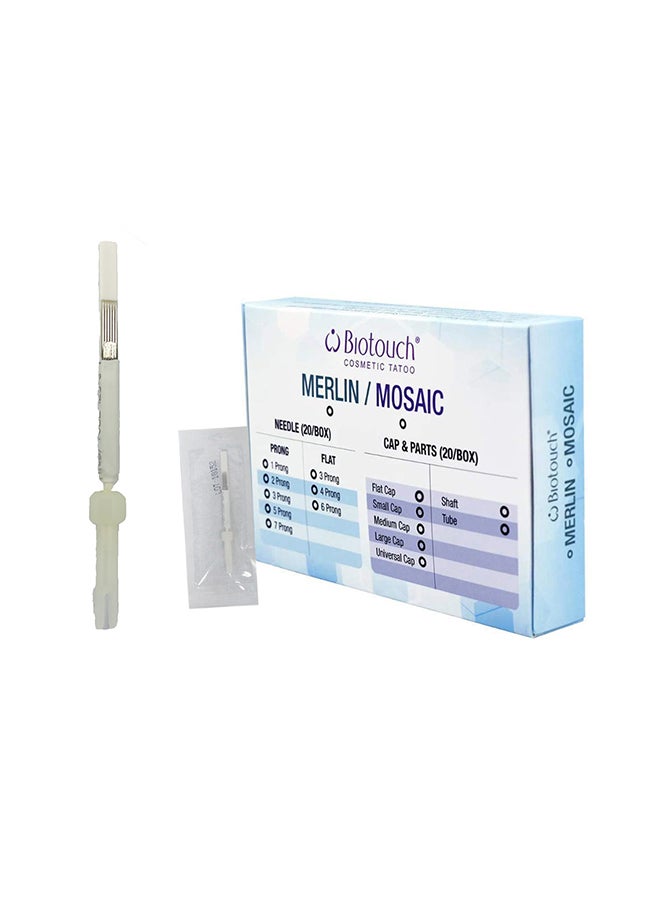 Biotouch 6 Prong Flat Needle 20 Box Monf6  - Image 1