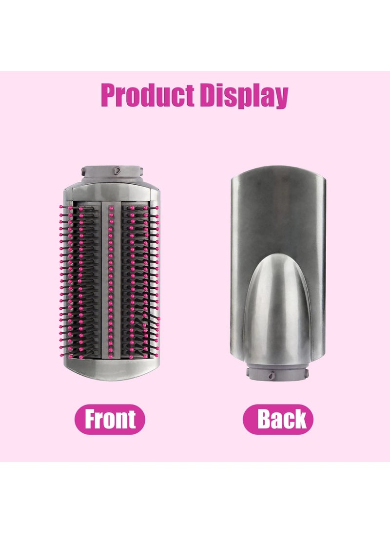 Zikra Smooth Comb Airwrap Styler Curling Iron Replacement Attachments, Small Firm Smoothing Brush - Image 4