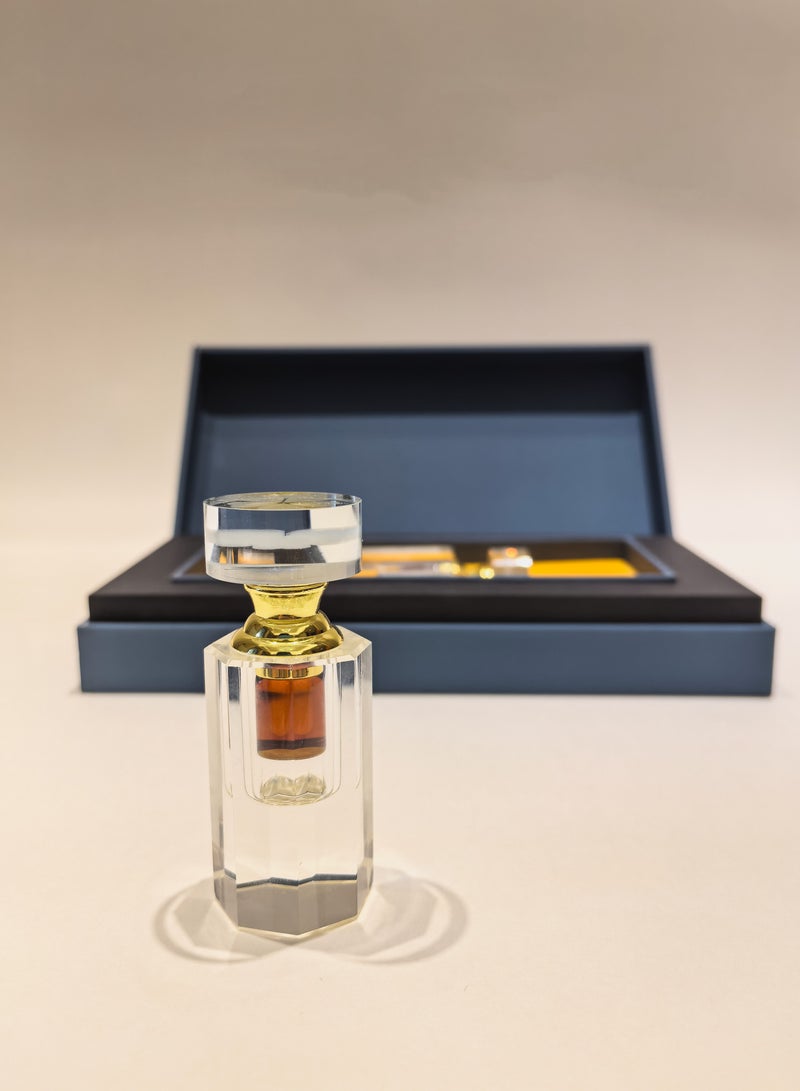 زيت العود المقطر الطبيعي 1 مل / زجاجة ، طبيعي نقي ، عطر ناعم 3-5 سنوات من المواد الخام العطرية ، روائح الأزهار الحلوة - Image 4