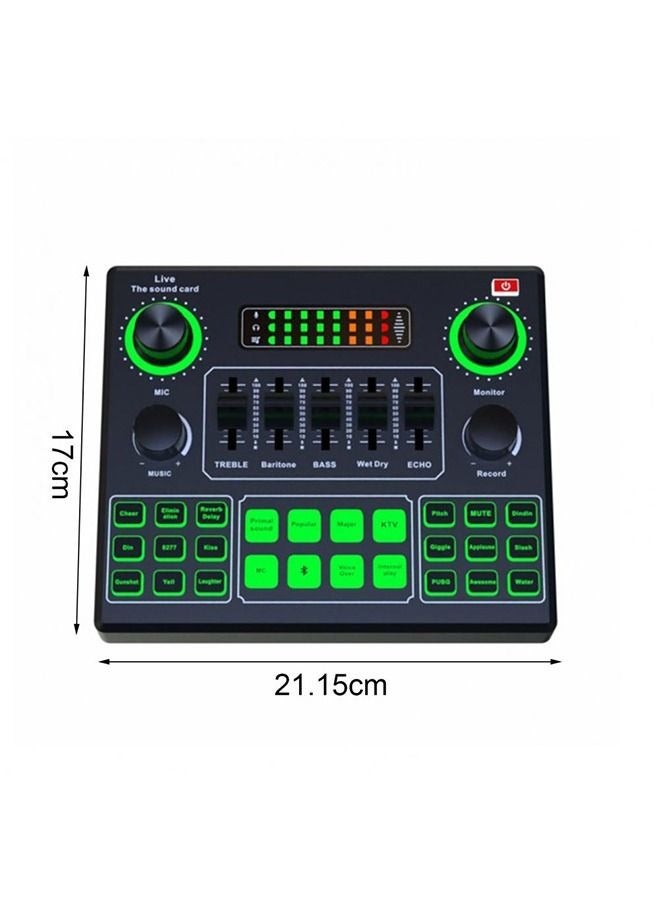 dida-cosmos Live Sound Card Audio Mixer Black V9 - Image 3