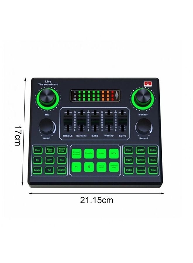dida-cosmos Live Sound Card Audio Mixer Black V9 - Image 4
