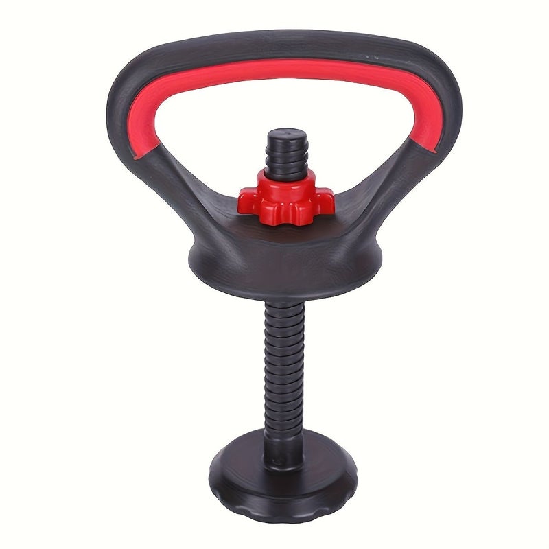 1 Set Of Red Dumbbell Kettlebell Handle Grips Multifunctional Lifting Handle Combination For Men Women Fitness Home Workout - Image 1