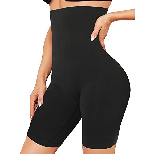 HSR Women's Nylon Waist Shapewear (Pack of 1) (HSR-LONG-BLACK-L_Black1_L) - Image 1