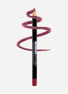 COLORS STUDIO Lip Liner Pencil, Burgundy  - Image 1