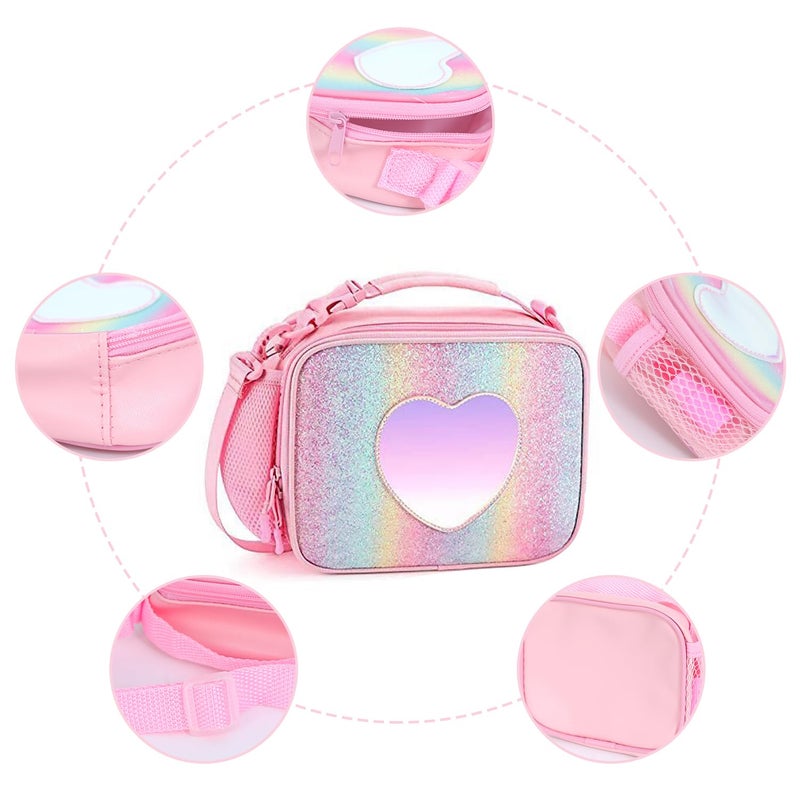 BDDOLL American 18 Inch Doll Clothes and Accessories Makeup Playset Fit 18 Inch Doll Including Fashion Skirt, Bag, Eye Shadow Plate, Lipstick, Comb Mirror, Pair of Hairpins, Makeup Brushes, Bracelet - Image 3