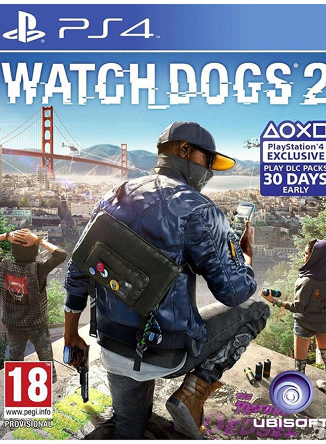 Ubisoft Watch Dogs 2 (Intl Version) - Role Playing - playstation_4_ps4 - Image 1