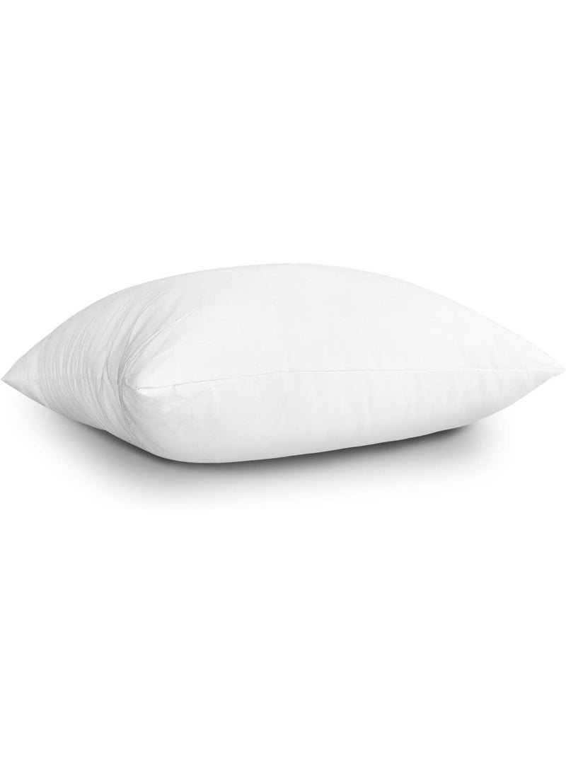 Cushion Filler Pack of 8 - 35 x 35 cm, Decorative Pillow Inserts, Bedding Cushion Inner Pads Pillow Inserts Cotton Blend Cover Hollowfibre Square Cushion Stuffer, White - Image 3