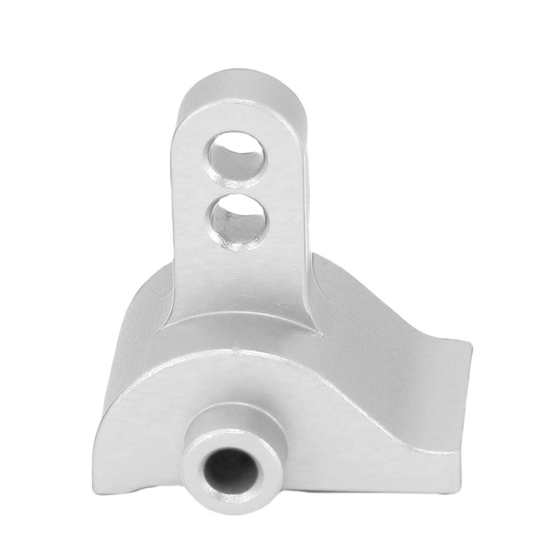 RC Rear Axle Link Riser Fit for SCX10 III AR45P LCG 1/10 RC Car Axle Alloy Metal Rear Anti Squat Mount Silver - Image 5