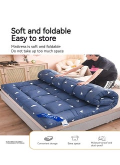 GUDOO Feather Velvet Three-dimensional Mattress, Student Dormitory Single Double Soft Bed Mattress, Tatami Mattress, Comfortable And Breathable Foldable Mattress 1.2*2m  - Image 4