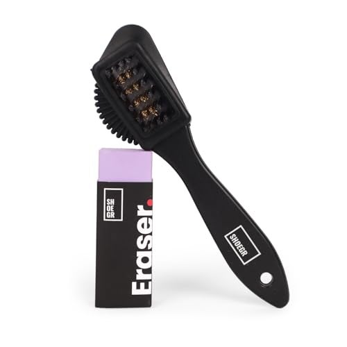 SHOEGR ProSuede & Nubuck Shoe Cleaning Kit with Eraser | Premium Shoe Cleaner for Delicate Materials | Deep Clean & Restore, Nubuck & Velvet Footwear - Image 1