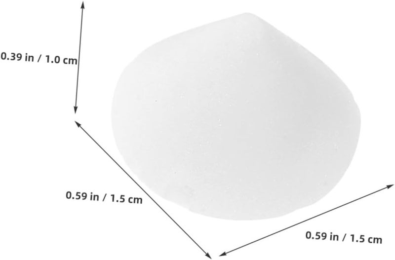 Uonlytech 10pcs White Ceramic Refractory Kiln Nails Heat Resistant Cone Support Tools for Pottery Kiln Glazing and Clay Craft Firing Accessories - Image 2