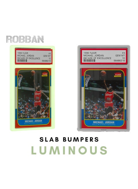 For PSA Graded Card, luminous silicone shell Anti-collision Psa card holde
