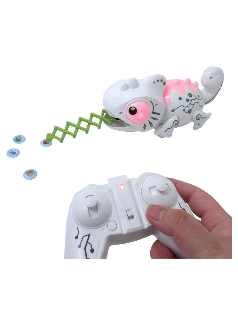 Smart Chameleon Toy - R-C White Robot - Image 1