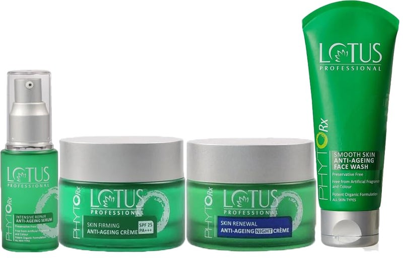 Lotus Professional Lotus Professional Skin Firming AntiAgeing Day Cream_50g  Night Craem_50g  Face Wash_80g  FaceSerum_30ml  Set Of 4 - Image 1