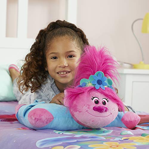 Pillow Pets دمى وسادة بيليو بيتس من دريم ووركس بوبى - لعبة محشوة من فيلم ترولز وورلد تور 16 بوصة - Image 2
