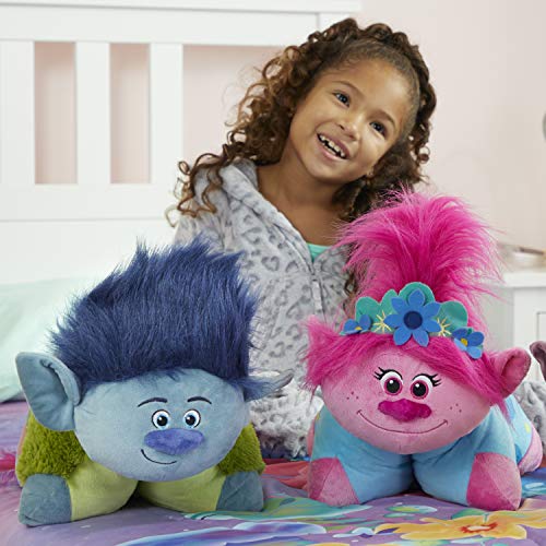 Pillow Pets دمى وسادة بيليو بيتس من دريم ووركس بوبى - لعبة محشوة من فيلم ترولز وورلد تور 16 بوصة - Image 3