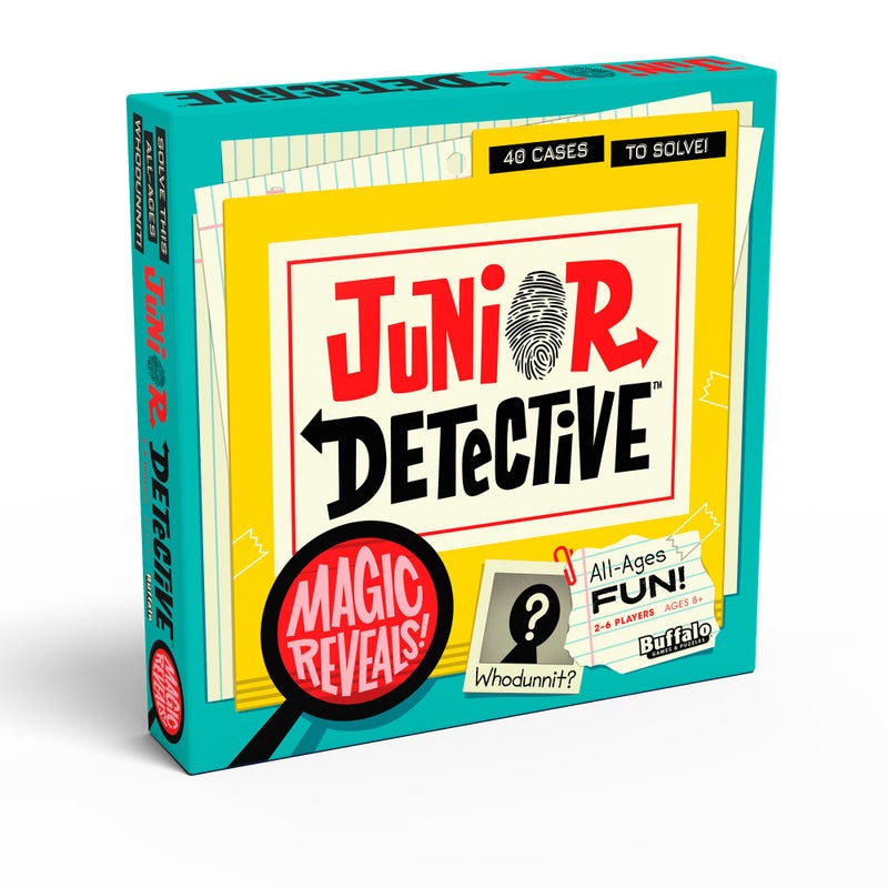 Buffalo Games Junior Detective Game by Buffalo Games Board Games for Kids 610 Family Board Games Mystery Board Game for Kids Cooperative Detective Game Fun Family Games - Image 2