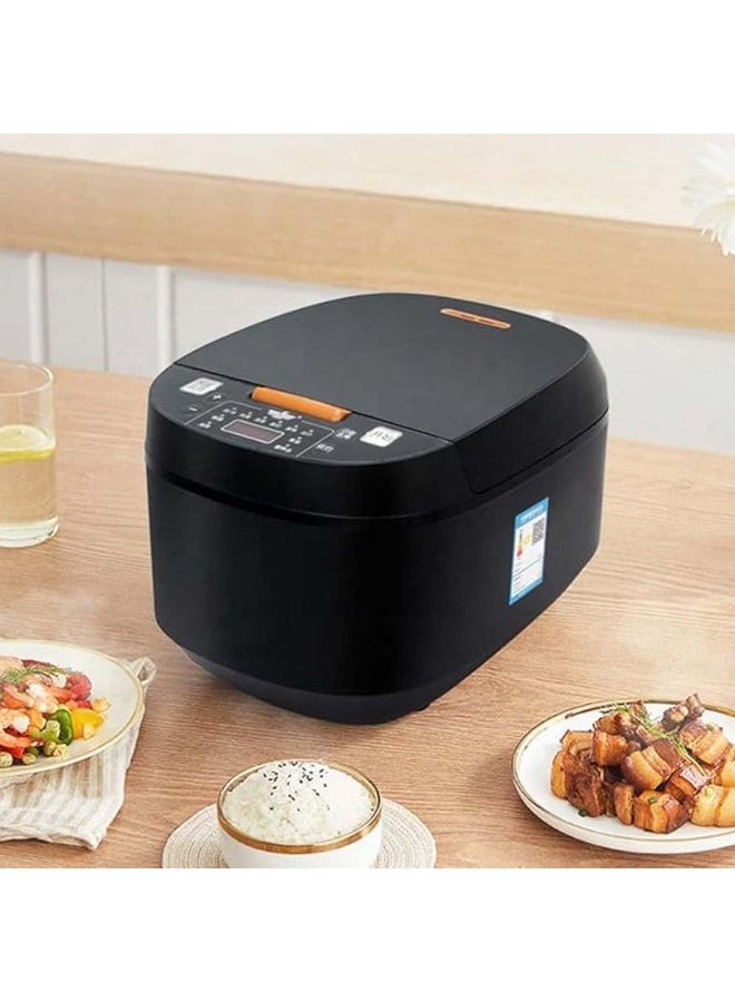 JAJEEK 5L Multifunctional Rice Cooker & Electric Pressure Cooker with 1.8L Smart Steamer, Slow Cooker & Hot Pot | Non-Stick Inner Pot, 16 Cooking Functions, Portable Kitchen Appliance for Easy & Healthy Meals - Image 4