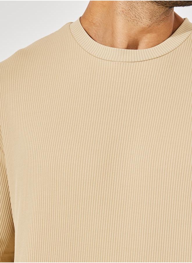 Styli - Ribbed Oversized Heavy Jersey T-Shirt - Image 1