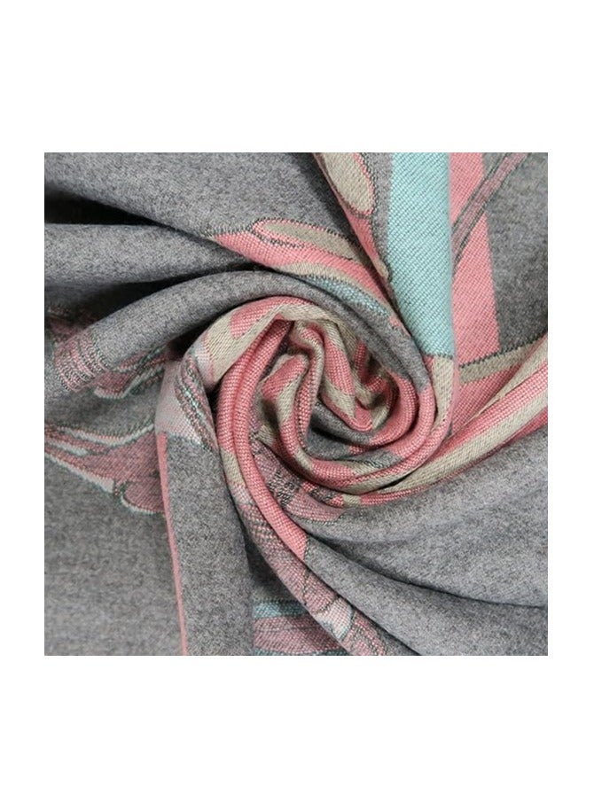 Anna Versatile Cashmere-Feel Cape Scarf Wrap - Image 2