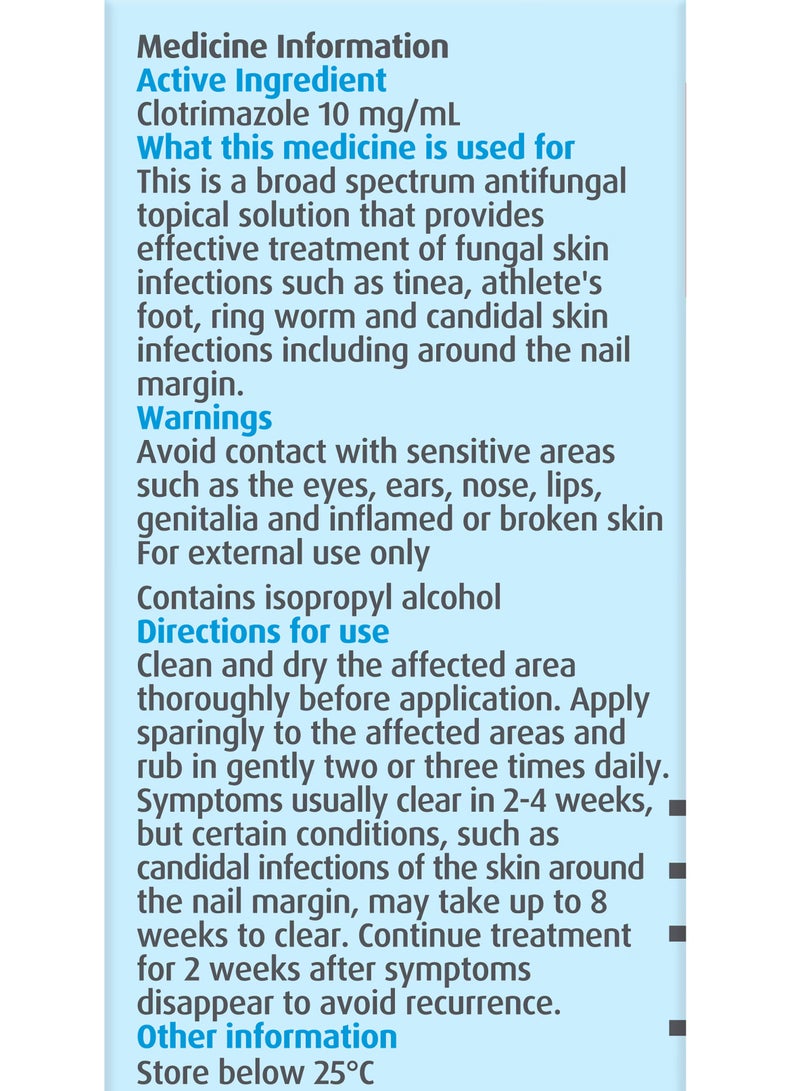 Canesten Clotrimazole Antifungal Topical Solution - Image 2