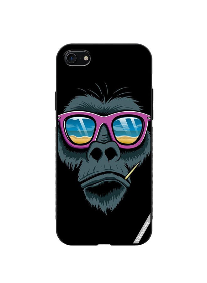 VR CREATIVE Protective Case Cover For Apple iPhone SE (2022) Dope Gorilla Design Multicolour - Image 1