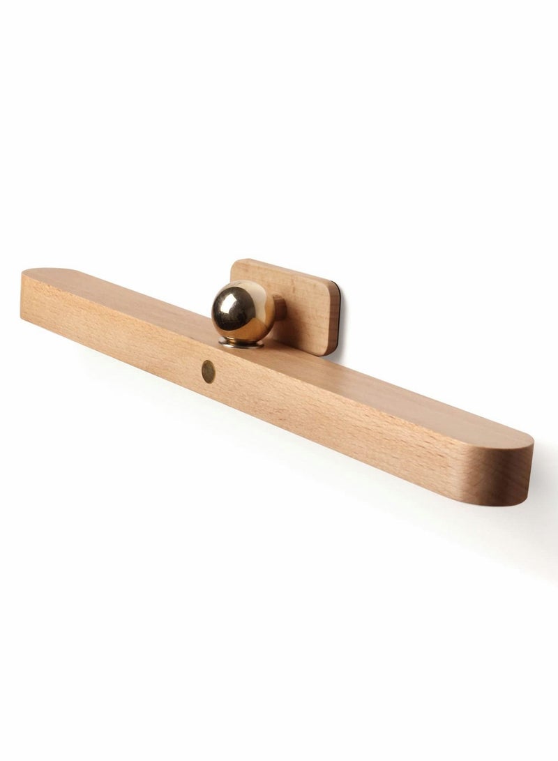 LED Wooden Wall Lamp 360° Rotatable Magnetic Light - Image 1
